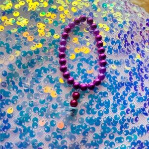 Kids Purple Handmade Bracelet